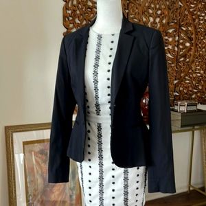 EXPRESS blazer suit jacket in black